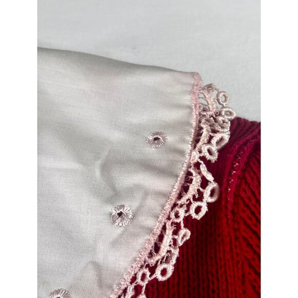 Vintage 1990s Christmas Sweater Pullover Novelty Santa Presents Holiday AS IS - Picture 8 of 16